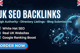 build high UK newspaper directory listing backlinks and article blog submission