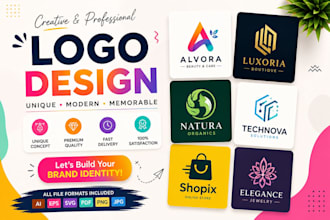 design clean minimalist logo design for startup brand