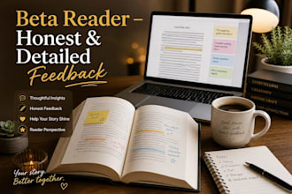 give honest and detailed feedback on your story