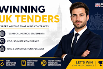 do UK tender technical bid writing method statement compliance documents