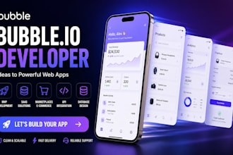 build bubble website bubble mvp bubble saas as bubble app developer