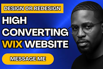 wix website design, wix redesign, wix website development, update wix website