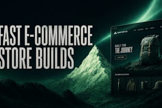 create an e commerce website for your business