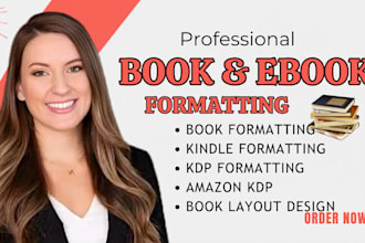 do book formatting paperback kindle ebook formatting book typesetting for KDP