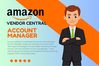 be your amazon vendor central virtual assistant