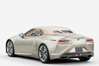 do 3d car modelling, sport car, 3d tank model, rc car, 3d car rendering, gta