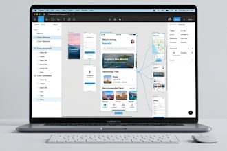 create interactive UI UX prototype in figma