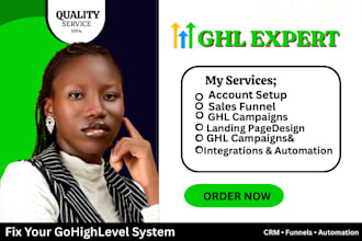 build gohighlevel website ghl sales funnel ghl automation