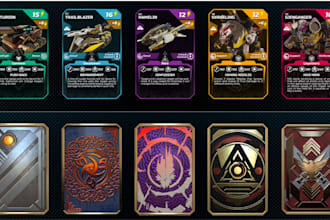 diseno de juegos de cartas plantilla de carta tcg marco de carta juego de mesaui