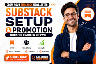 do substack promotion, substack newsletter organic subscriber growth