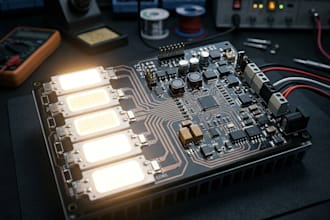 design led pcb, led driver circuit and cob led module