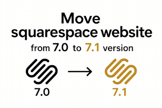 migrate your squarespace site from 7 to 71