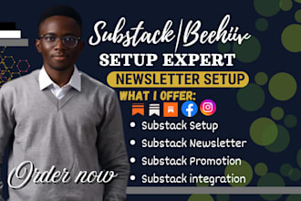 setup substack, substack promotion substack newsletter organic substack
