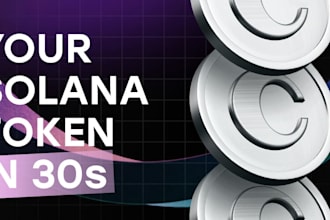develop solana presale website, staking website, solana token and smart contract