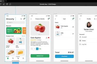 design UI UX system in figma