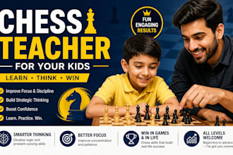 be chess teacher for your kids