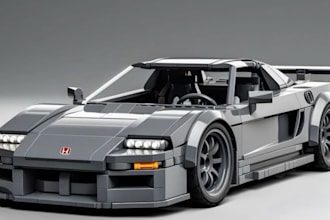 model 3d lego technic moc vehicles, buildings, ship, character with instructions