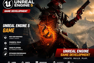 do unreal engine 5 game, unreal engine game development