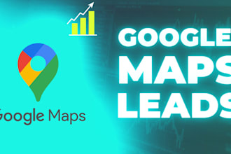 scrape google maps leads and extract b2b data