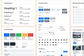 create UX focused UI design system