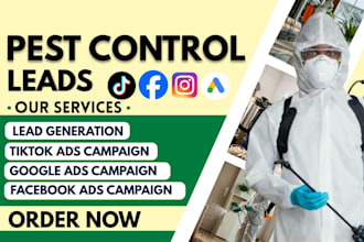 pest control leads 500 pest leads pest control facebook leads pest google leads