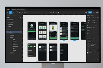 redesign UI UX in figma professionally