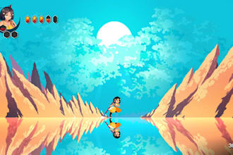 develop platformer game in unity for mobile PC console