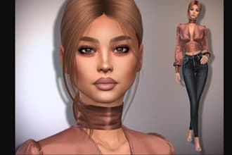 made custom sims 4 character outfit photo realistic sims 4 cc base on your game