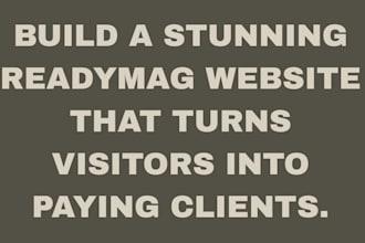readymag website, landing page, tilda, readymag, website