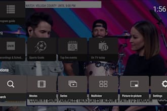 develop iptv app and design iptv business website with wordpress