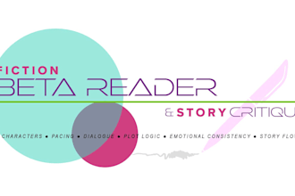 beta read and critique your fiction manuscript