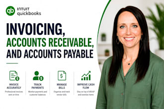 manage ar, ap and invoicing in quickbooks online