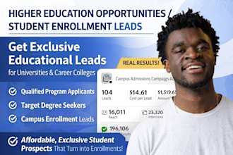 uk students leads university enrollment leads uk admissions leads google ads