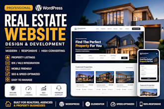 build a professional real estate wordpress website with idx integration