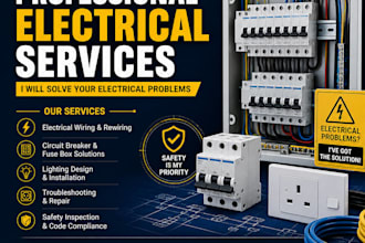 design electrical wiring diagrams, single line diagrams and layouts