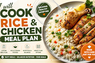 cook jollof rice and chicken