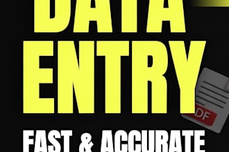 do fast typing work and data entry professionally