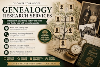 do genealogy research trace your ancestry and uncover your family history story