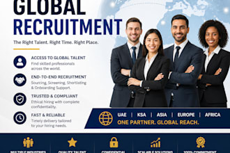 provide end to end recruitment