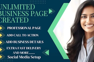 acebook business page create and setup, social media accounts setup