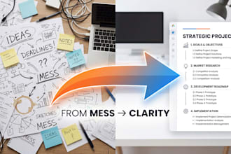 turn your messy ideas into clear structured content