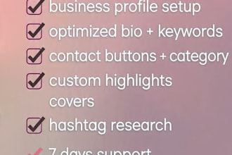 setup and optimize your instagram business account
