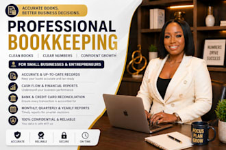do quickbooks online bookkeeping, cleanup, catch up, and setup