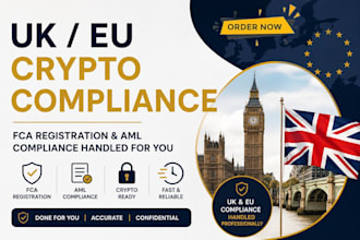 handle your UK fca crypto registration and eu aml compliance