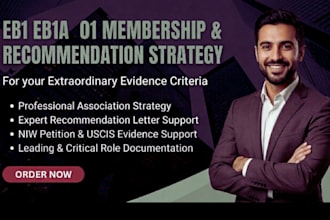 provide expert global talent evidence strategy and profile optimization