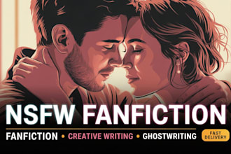 write anime nsfw fanfiction, sfw, erotic romance and kinky love stories