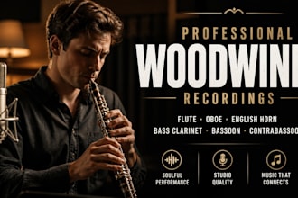 record bass clarinet, oboe, english horn, bassoon, contrabassoon, flute