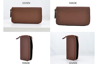 design custom 3d model of backpack, bag, handbag, tech pack, purse, wallets