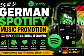 do german spotify music promotion, germany spotify promotion
