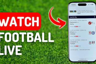 build sports live streaming app like onefootball with stats, real time alerts